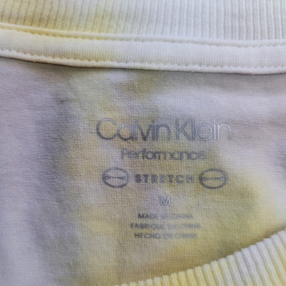 Calvin Klein Performance Tie Dye T Shirt Size Medium NWT - Picture 4 of 5